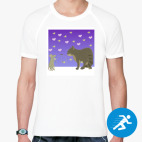 Мужская спортивная футболка