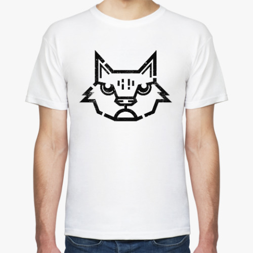 Футболка с принтом Кот