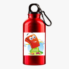 Металлическая бутылка 400 мл UV-DTF