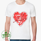 Мужская футболка органик