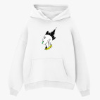 Толстовка худи оверсайз