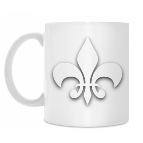 Кружка Белая лилия