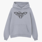 Толстовка худи оверсайз