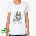 Женская футболка органик