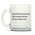 Кружка матовая