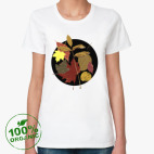 Женская футболка органик