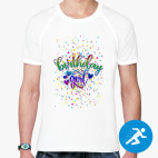 Мужская спортивная футболка