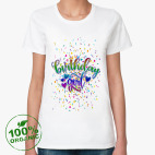 Женская футболка органик