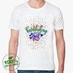 Мужская футболка органик