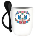 Кружка с ложкой