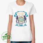 Женская футболка органик