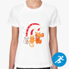 Женская спортивная футболка