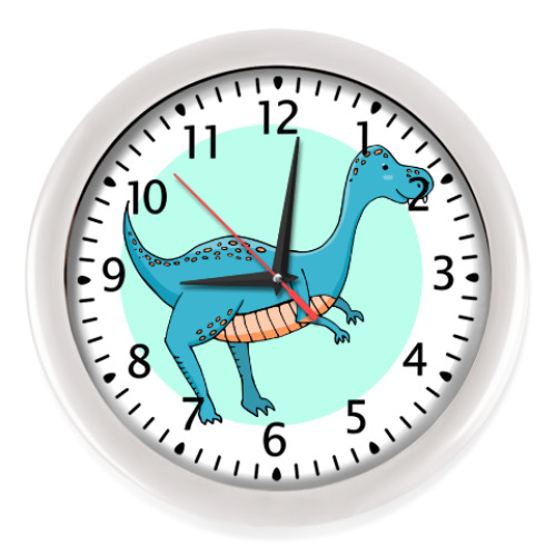 Настенные часы Динозаврик