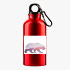 Металлическая бутылка 400 мл UV-DTF