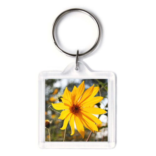 Брелок с принтом Солнечный цветок