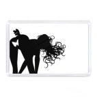 Силуэт и бабочка