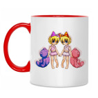 Чибик с  мишкой