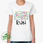 Женская футболка органик