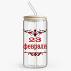 Банка с бамбуковой крышкой