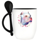 Кружка с ложкой