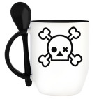 Кружка с ложкой