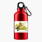 Металлическая бутылка 400 мл UV-DTF