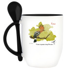 Кружка с ложкой