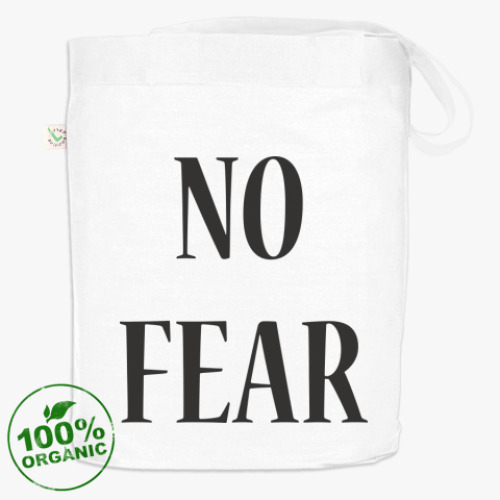 Сумка шоппер с принтом NO FEAR [MADONNA]