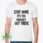 Мужская футболка органик