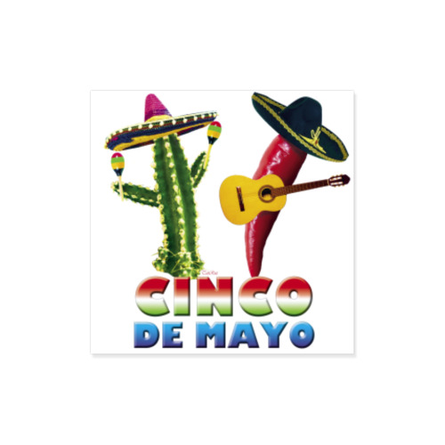 Виниловые наклейки Мексиканский праздник Cinco de Mayo