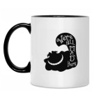 Кружка двухцветная