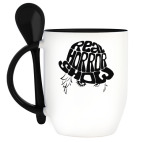 Кружка с ложкой