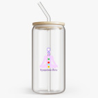 Банка с бамбуковой крышкой