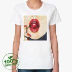 Женская футболка органик