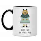 Кружка двухцветная