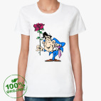 Женская футболка органик