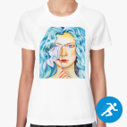 Женская спортивная футболка
