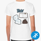 Женская спортивная футболка