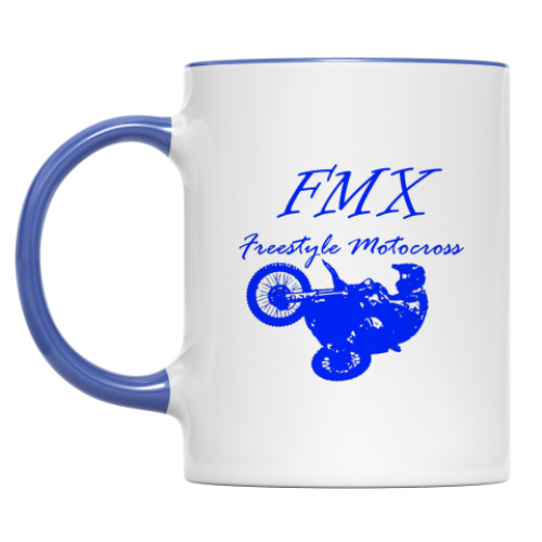 Кружка с принтом Мотофристайл