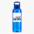 Прозрачная спортивная бутылка