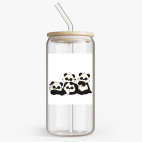 Банка с бамбуковой крышкой