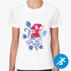Женская спортивная футболка