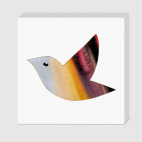 Акварельная птичка Watercolor