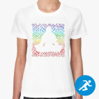 Женская спортивная футболка