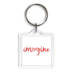 Брелок 3.9 x 3.9 см   The Beatles