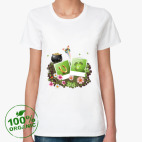 Женская футболка органик