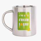 Кружка металлическая