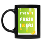 Кружка цветная UV-DTF