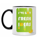 Кружка двухцветная