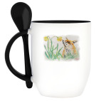 Кружка с ложкой